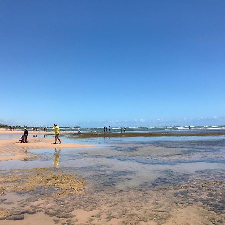 Flat Guarajuba Beira Da Praia Pe Na Areia 외부 사진