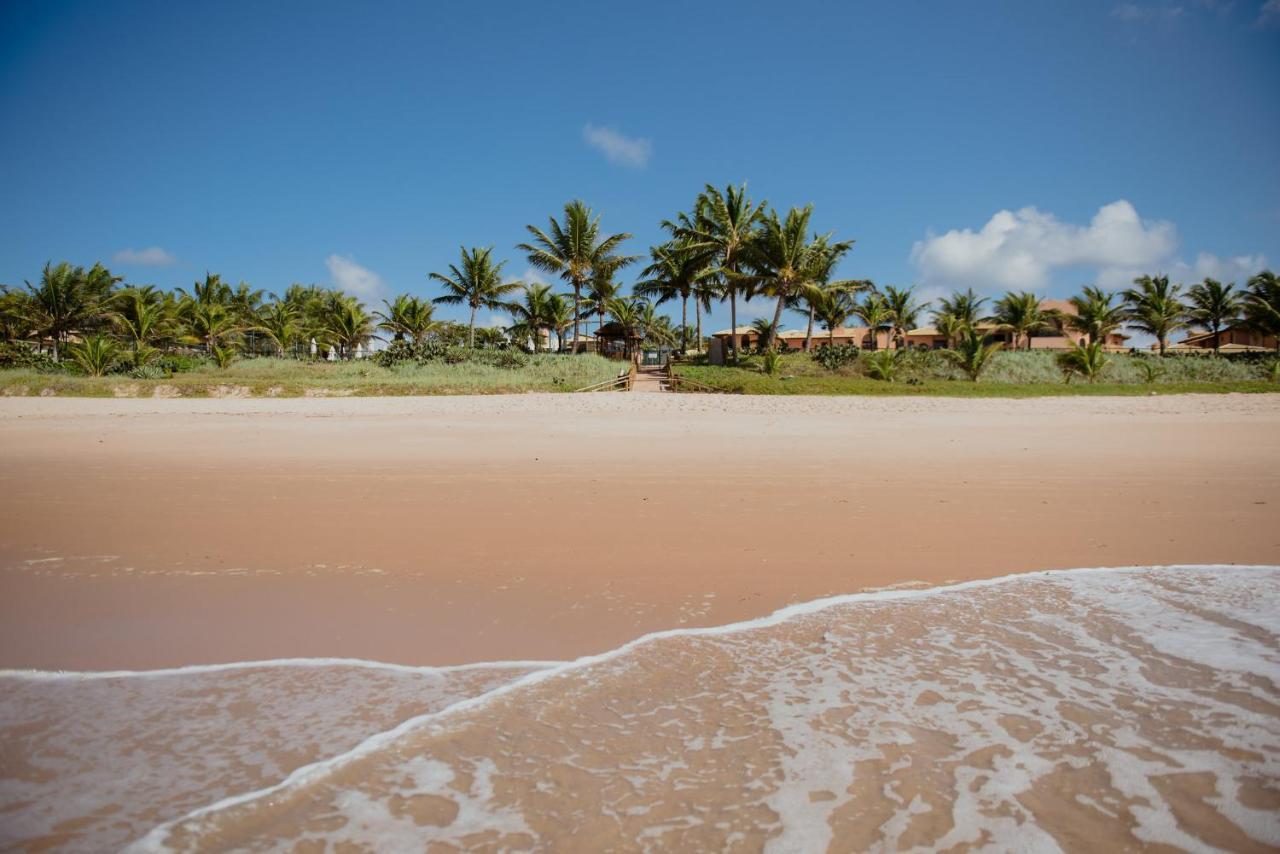 Flat Guarajuba Beira Da Praia Pe Na Areia 외부 사진