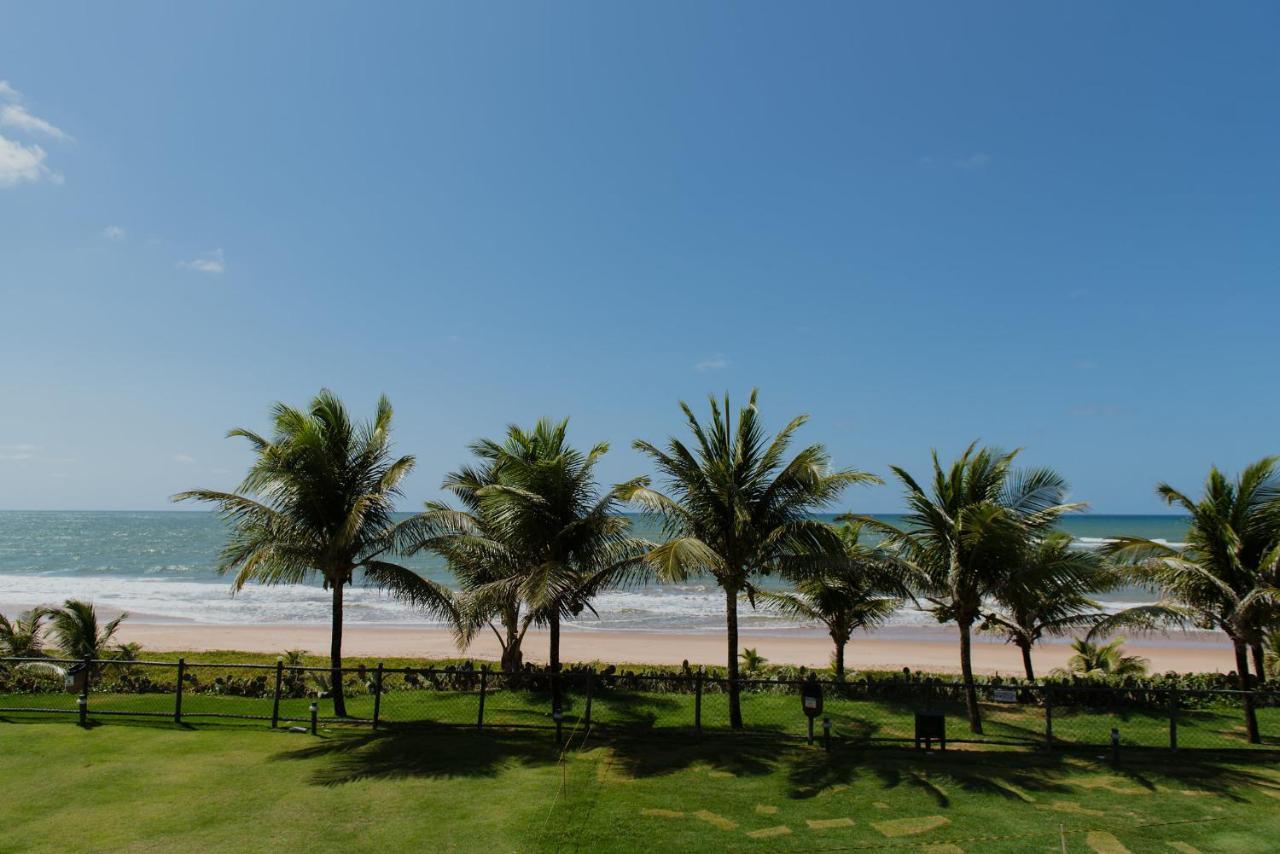 Flat Guarajuba Beira Da Praia Pe Na Areia 외부 사진