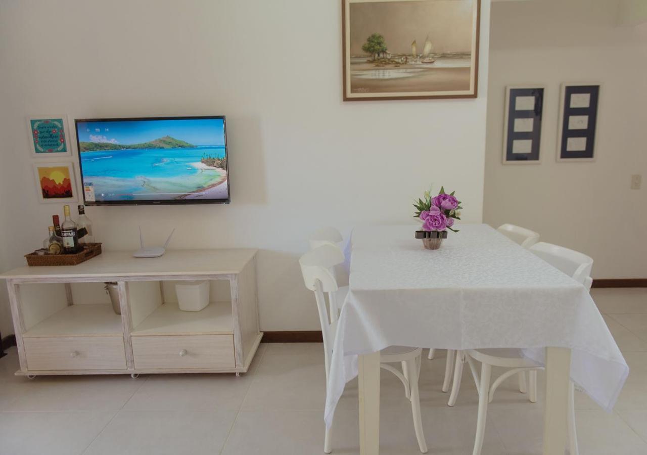 Flat Guarajuba Beira Da Praia Pe Na Areia 외부 사진