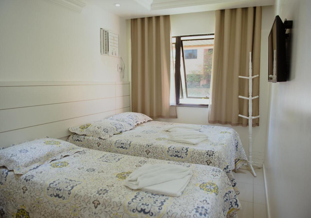 Flat Guarajuba Beira Da Praia Pe Na Areia 외부 사진