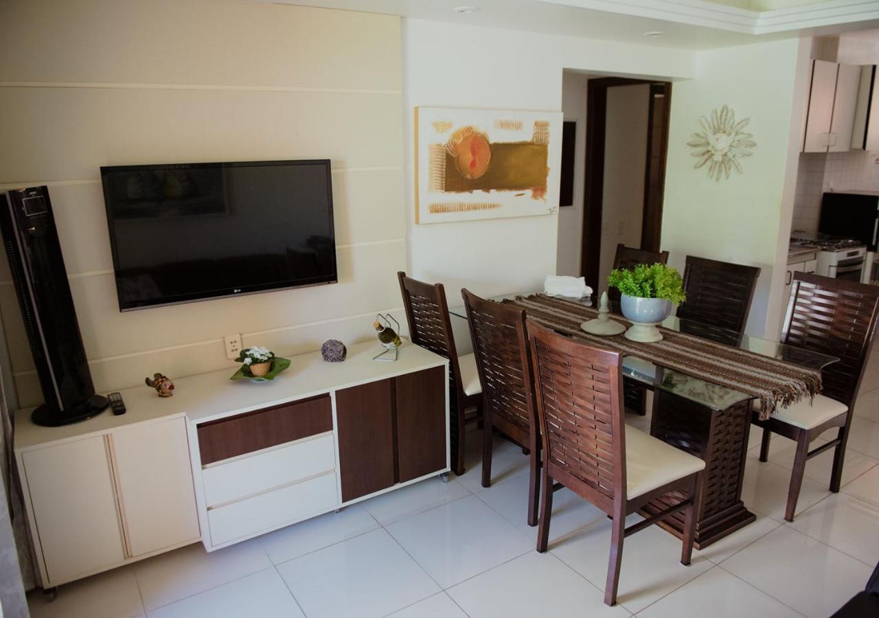 Flat Guarajuba Beira Da Praia Pe Na Areia 외부 사진