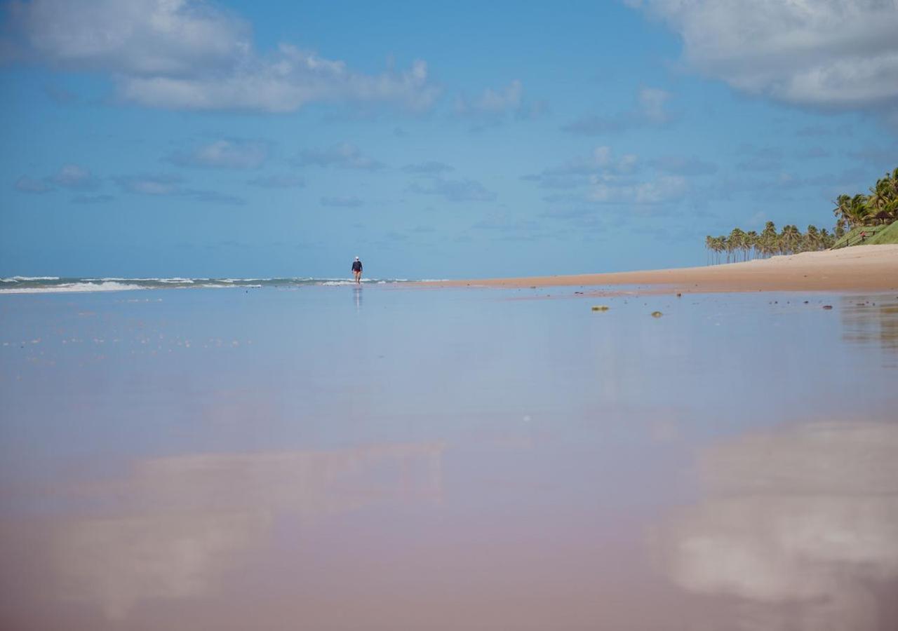 Flat Guarajuba Beira Da Praia Pe Na Areia 외부 사진