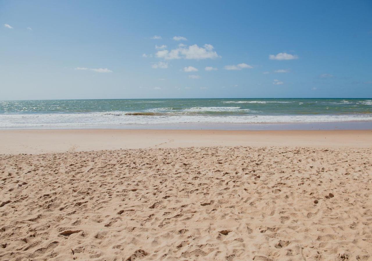 Flat Guarajuba Beira Da Praia Pe Na Areia 외부 사진