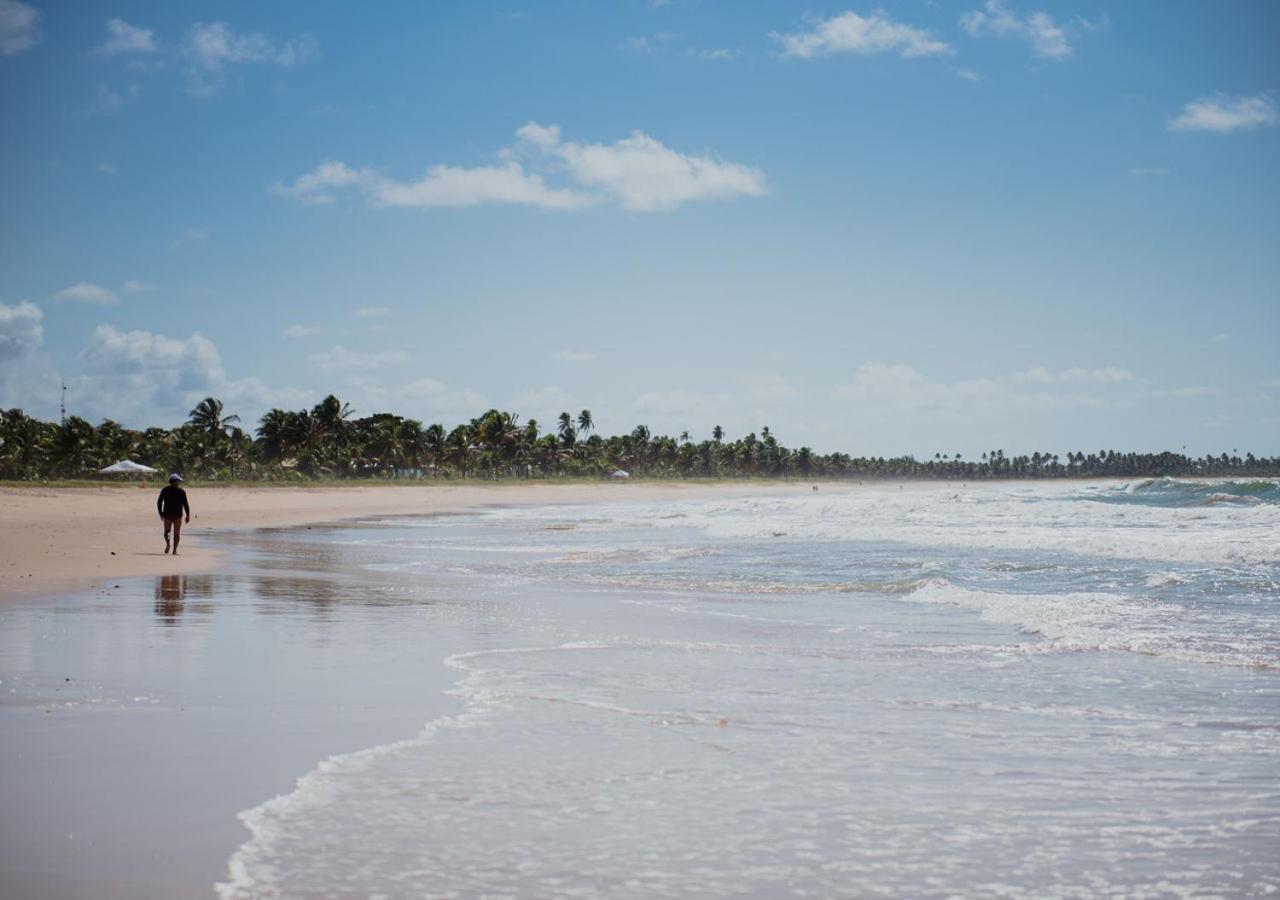 Flat Guarajuba Beira Da Praia Pe Na Areia 외부 사진