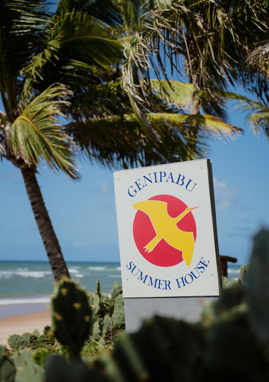 Flat Guarajuba Beira Da Praia Pe Na Areia 외부 사진