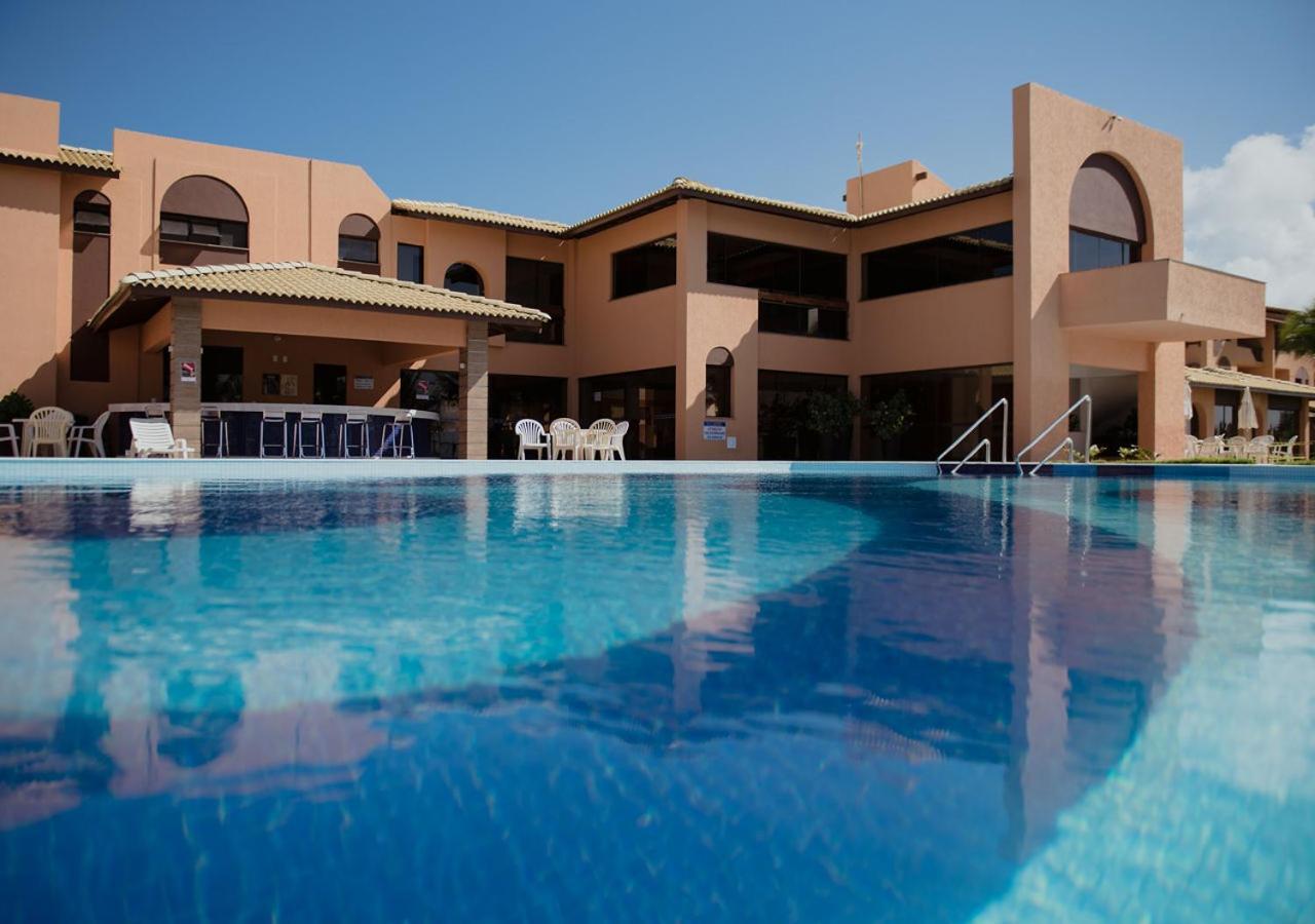 Flat Guarajuba Beira Da Praia Pe Na Areia 외부 사진